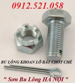 10 Bu lông chốt chẻ,chốt chẻ inox,chốt chẻ thép D1 - D10.Bu lông tai hồng,bu lông chống xoay,giá rẻ.tốt