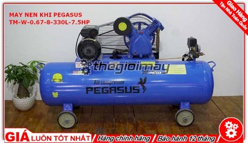 Máy nén khí dây đai Pegasus TM-W-0.67/8-330L-7.5HP