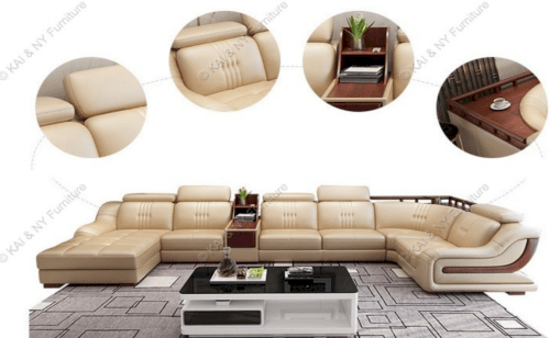 Sofa Positano Kai Furniture L-NY-Leather IV (Ảnh 3)