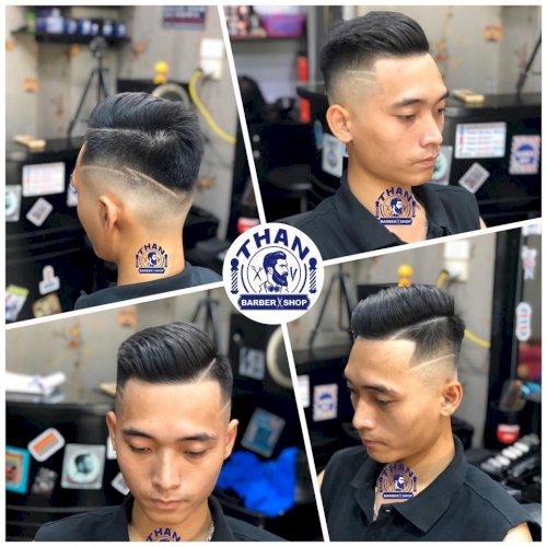 Trải nghiệm cắt tóc nam Barber Shop  Barber Shop Vũ Trí