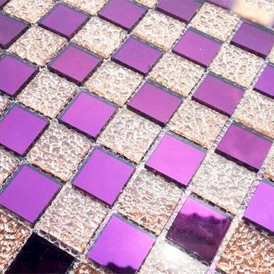 Gạch mosaic tím hồng AL109