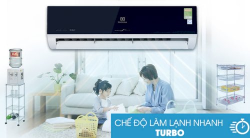 Làm lạnh nhanh Turbo - Máy lạnh Electrolux Inverter 2 HP ESV18CRO-D1