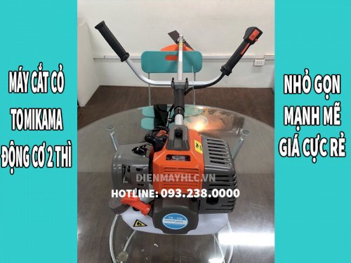 máy cắt cỏ 2 thì tomikama