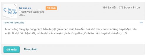 có nên bấm huyệt giảm béo mặt