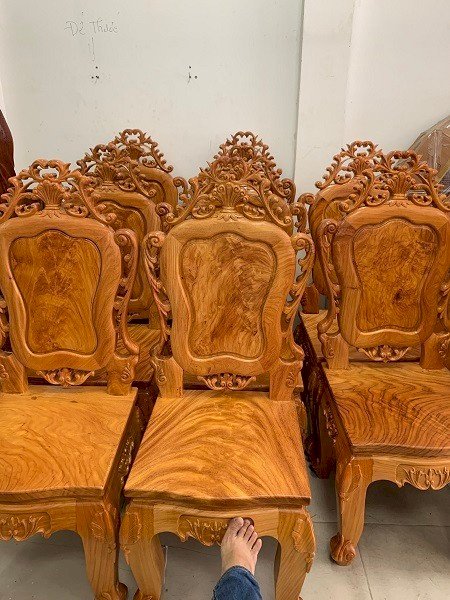 Ghế gỗ gõ đỏ việt Đồ gỗ Đăk Lăk (Ảnh 1)