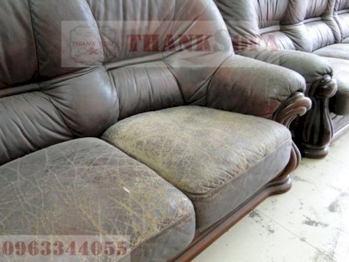 Da bọc ghế sofa q9 đã hư hỏng hoàn toàn