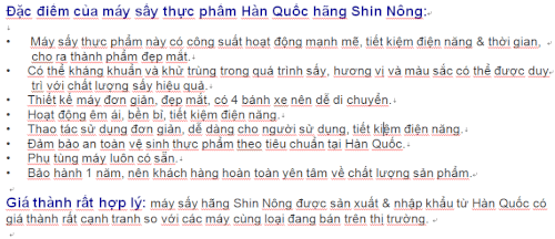 máy sấy thực phẩm Hàn quốc (Ảnh 2)