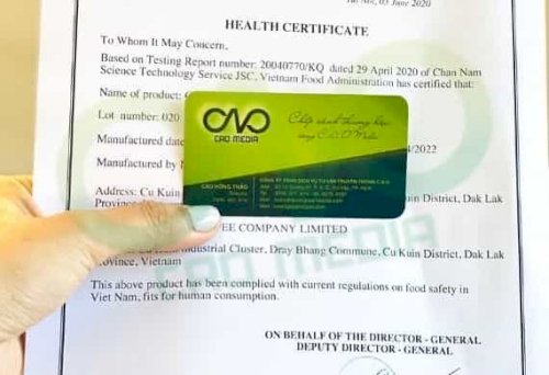 Dịch vụ làm health certificate cho đường mía xuất khẩu