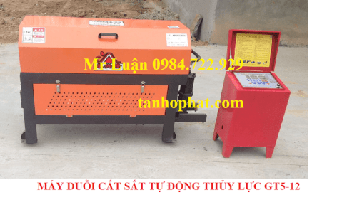 Máy duỗi cắt sắt tự động thủy lực gt5-12