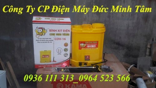 Bình Xịt Điện Con Ong Vàng 16L