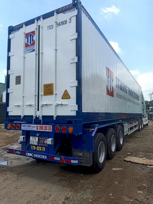 Container lạnh 40 feet bít vách gắn máy lạnh