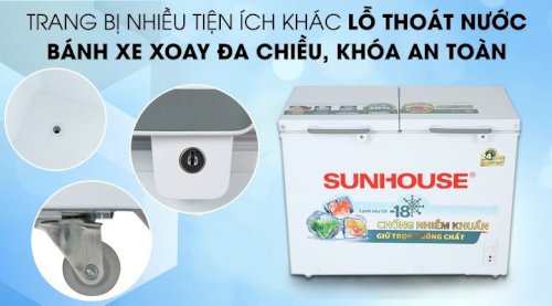 Tủ đông Sunhouse 225 lít SHR-F2272W2 - Tiện ích khác