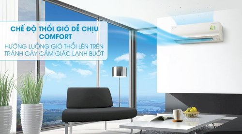 Chế độ thổi gió Comfort - Máy lạnh Daikin Inverter 2 HP FTKC50TVMV