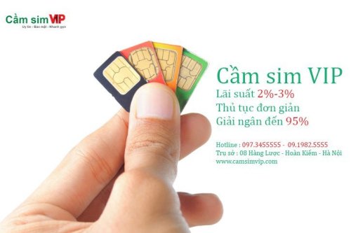 nơi cầm sim ở Hà Nội