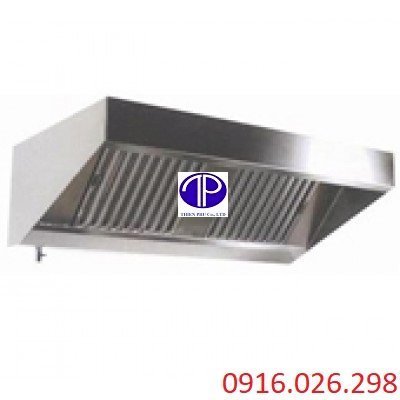 Chụp hút mùi inox vát trên