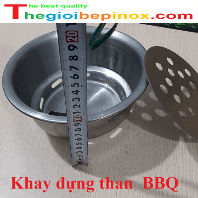 Khay đựng than nướng BBQ cho bếp nướng tại bàn Hàn Quốc