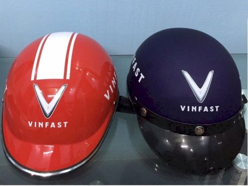 Mũ bảo hiểm in logo Vinfast