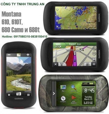 Máy định vị cầm tay cảm ứng Garmin Montana 680