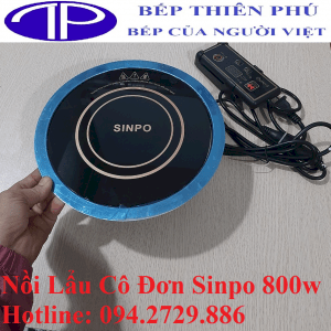 Nồi lẩu cô đơn Sinpo 800w chính hãng