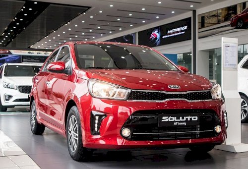 Kia Soluto -  Mẫu xe chạy taxi giá rẻ