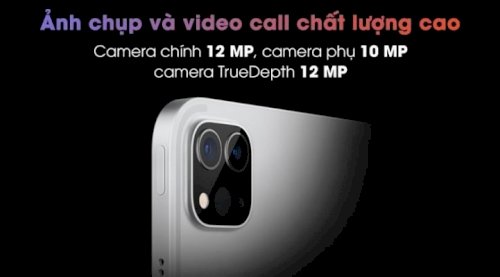 Cụm 3 camera iPad Pro 2021 siêu đỉnh, góc siêu rộng