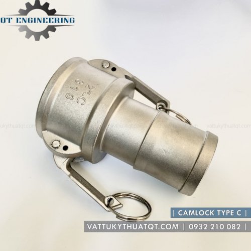 Khớp nối nhanh inox 304, Khớp nối nhanh xăng dầu, Khớp nối xe bồn - 2