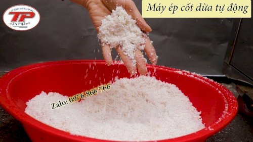 máy ép nước cốt dừa tự động 