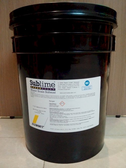 Sublime Descaler -Chất tẩy cáu cặn Lò hơi, Tháp giải nhiệt, ống đồng.