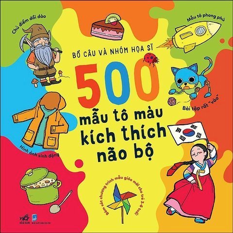 500 mẫu tô màu kích thích não bộ