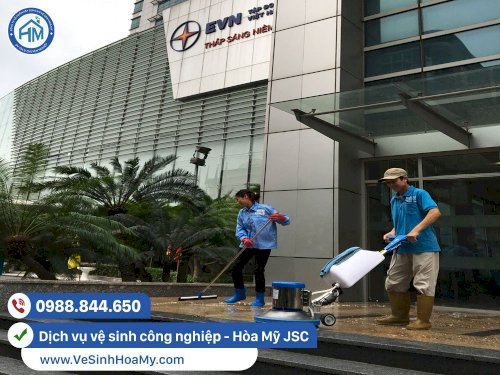 Dịch vụ vệ sinh công nghiệp ở Hà Nội