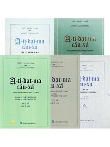 A Tỳ Đạt Ma Câu Xá -Trọn bộ 4 cuốn