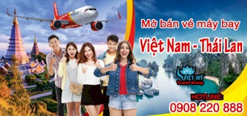 Vietjet Air mở bán vé máy bay Việt Nam - Thái Lan