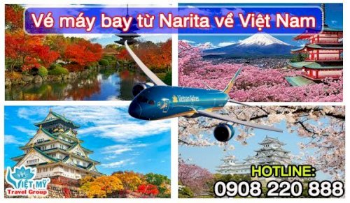 Vé máy bay từ Narita về Việt Nam