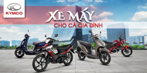 Các mẫu xe máy Kymco an toàn tiết kiệm, phù hợp cho người dùng Việt