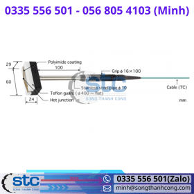 U-121K-00-D0-1-TC1-ASP Đầu dò nhiệt độ ANRITSU