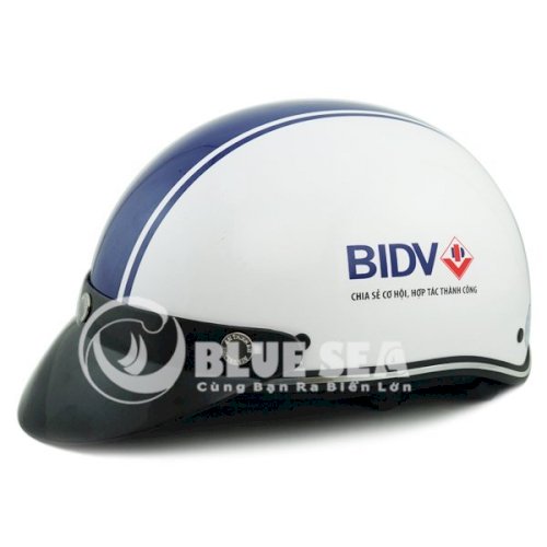Nón bảo hiểm in logo ngân hàng BIDV