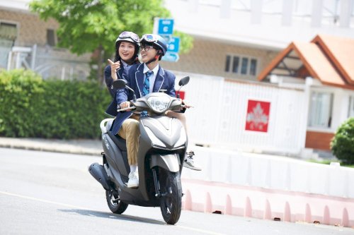 Candy Hermosa Kymco với kiểu dáng thời trang, an toàn cho các bạn học sinh