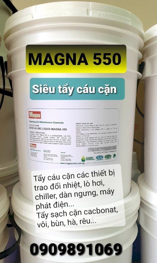 Magna 550 - Chất Tẩy Rửa Cáu Cặn Đường Ống, Lò Hơi, Thiết Bị Trao Đổi