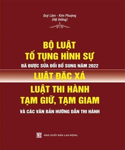 Bộ luật tố tụng hình sự đã được sửa đổi, bổ sung năm 2022