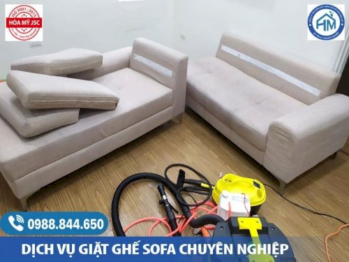 Dịch vụ giặt ghế Sofa tại nhà