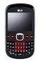LG Wink Pro C305 Black Red