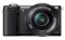 Sony Alpha A5000 (ILCE-5000L/B) (E 16-50mm F3.5-5.6 OSS) Lens Kit Black